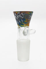 TAG Worked Reversal Slide with Pinched Screen and Handle, Wigwag Design in White/Black/Blue/Green/Yellow/Red