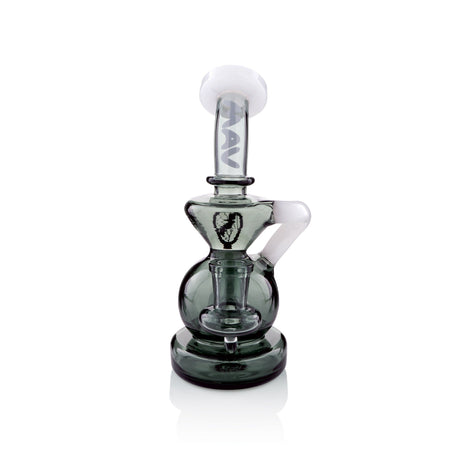 MAV Glass Tahoe Bulb Recycler Dab Rig - Front View with Intricate Glasswork
