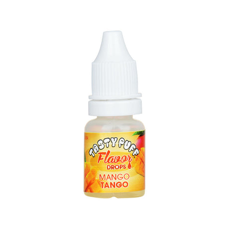 Tasty Puff Mango Tango Flavor Drops, 0.25oz bottle, front view on white background