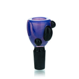Lucky Goat Dino Glass Bowl in 14mm size, front view on a seamless white background
