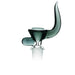 AFM Lucky Goat Flame Horn Glass Bowl