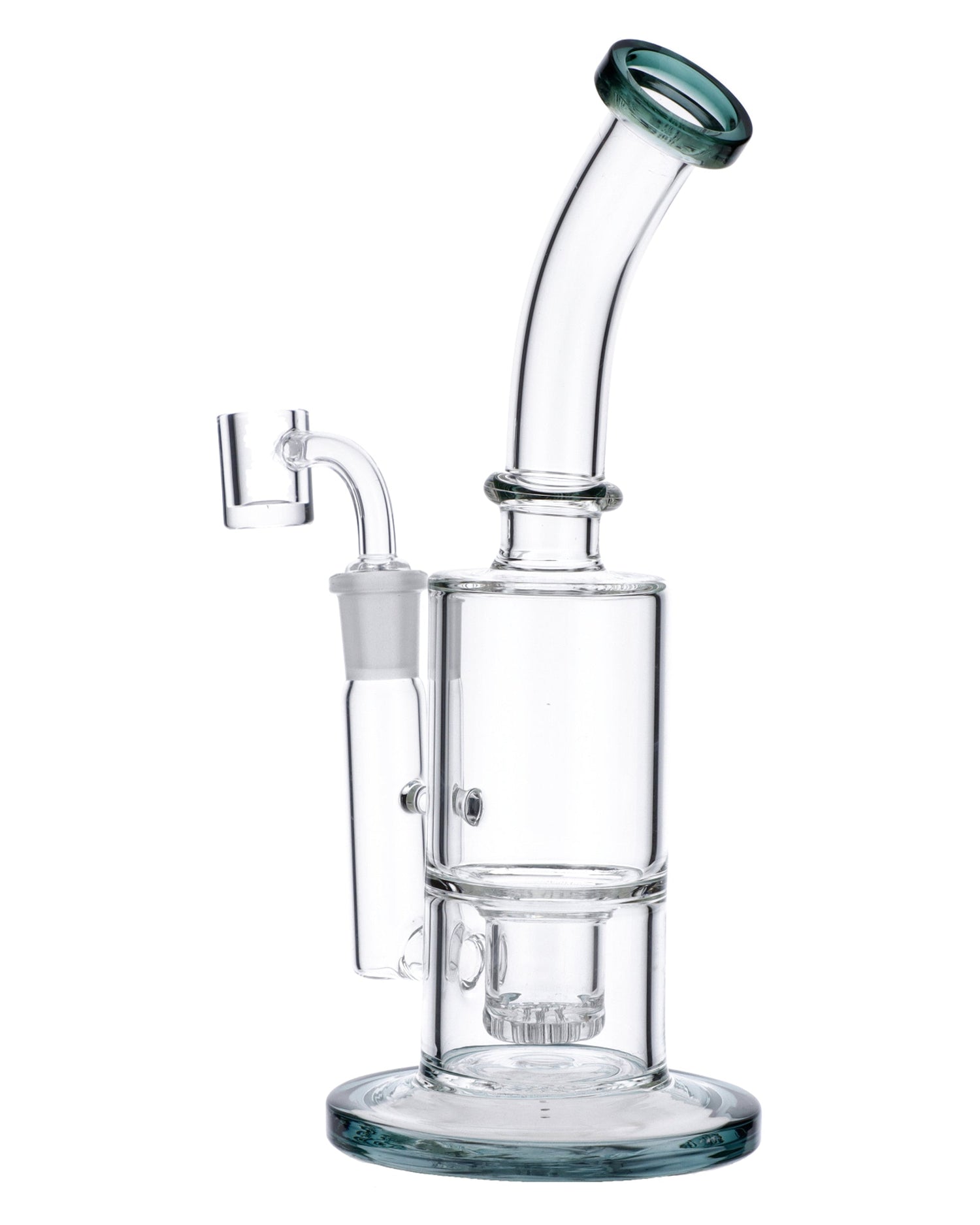 Teal Dual-Purpose Bubbler Rig - 8