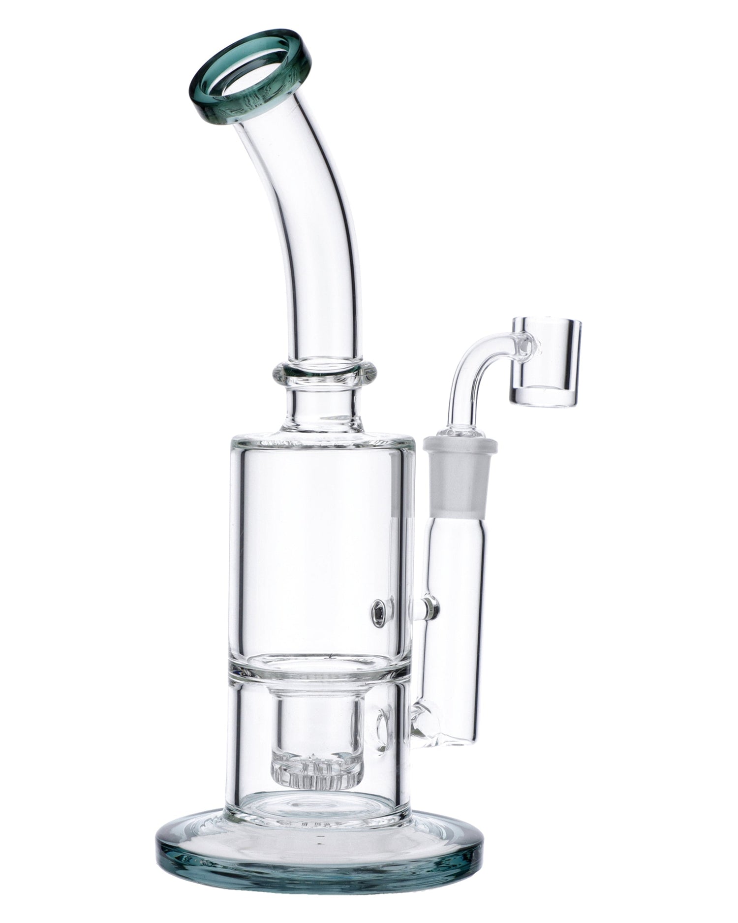 Teal Dual-Purpose Bubbler Rig - 8