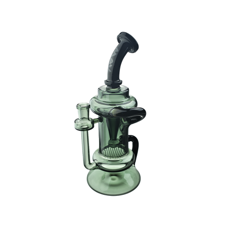 MAV Glass - The Big Bear Recycler Dab Rig - Front View on Seamless White