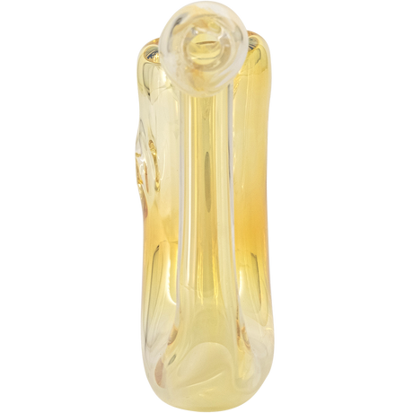 LA Pipes "Calabash" Fumed Glass Sherlock Hand Pipe, Color Changing, 4" Tall, USA Made