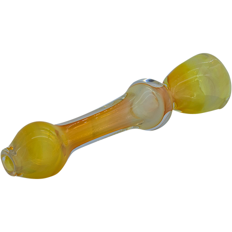 LA Pipes Handmade Silver Fumed 3.5" Chillum - Color Changing Borosilicate Glass, USA