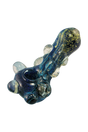 Cosmic Marble Heavy Glass Pipe, 5" Spoon Design, Borosilicate, Thick Wall, Dry Herbs