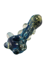 Cosmic Marble Heavy Glass Pipe, 5" Spoon Design, Borosilicate, Thick Wall, Dry Herbs