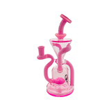 MAV Glass - The Humboldt Dab Rig - Pink Variant Front View on White Background