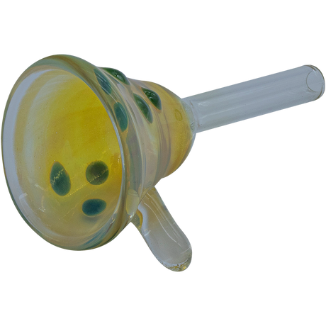 LA Pipes "Mission Bell" Pull-Stem Slide Bowl, Borosilicate Glass, Assorted Colors, Grommet Joint
