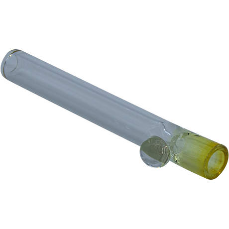 LA Pipes "One Hitter Never Quitter" Glass Chillum - Fumed Color Changing, 3.5" Length
