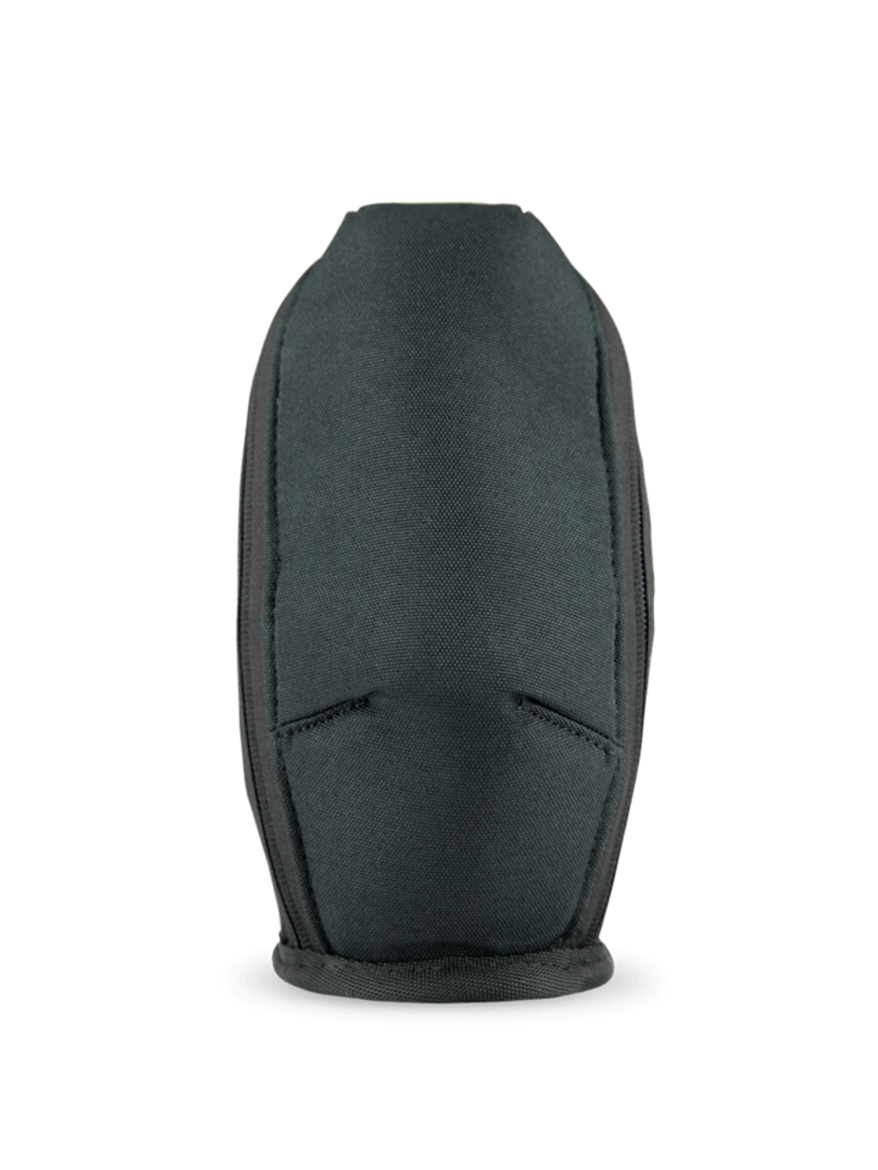 Puffco Peak Bag front view, sleek black protective case, designed for vaporizers