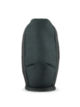 Puffco Peak Bag front view, sleek black protective case, designed for vaporizers