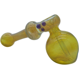 LA Pipes "Metallic Impact" Tinted Hammer Bubbler Pipe (Assorted Shades)
