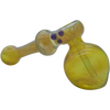 LA Pipes "Metallic Impact" Tinted Hammer Bubbler Pipe (Assorted Shades)