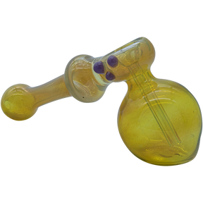 LA Pipes "Metallic Impact" Tinted Hammer Bubbler Pipe (Assorted Shades)
