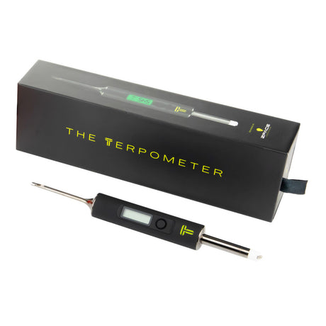 The Terpometer Digital 710 Thermometer & Dab Tool | Black