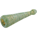 LA Pipes "Typhoon" Colored Chillum in Green - 4.5" Borosilicate Glass Hand Pipe for Dry Herbs, USA Made