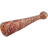 LA Pipes "Typhoon" Colored Chillum in Red, 4.5" Borosilicate Glass, Side View on White
