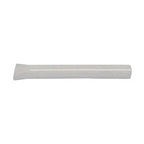 Valiant 4" Glass One Hitter in Clear - Compact Chillum Pipe for Dry Herbs, Side View