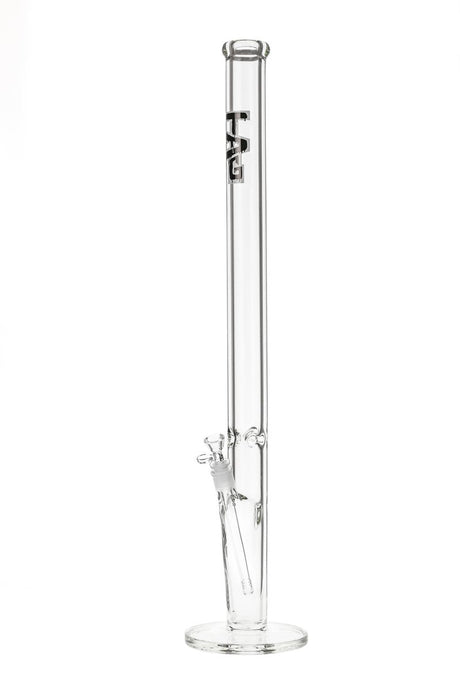 Thick Ass Glass 30" Straight Tube Bong with 5mm Thickness - Front View