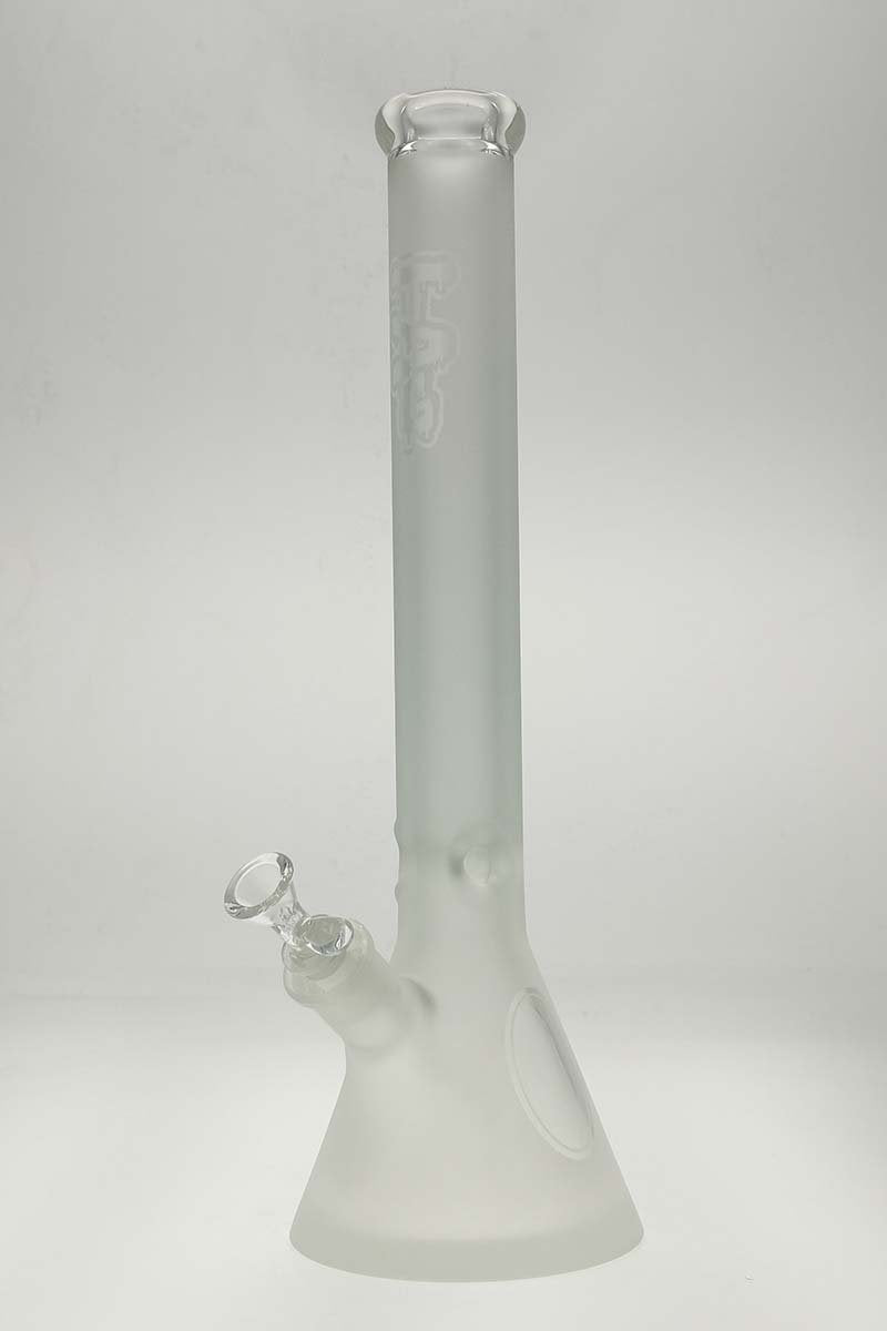 Thick Ass Glass 18" Beaker Bong with 9mm Thickness - Sandblasted Variant
