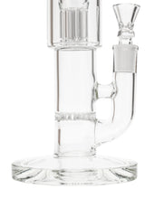 Thick Ass Glass Honeycomb to 8-Arm Tree Perc Straight Tube