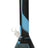 Thick Ass Glass Silicone Beaker Bong in Black/Blue - 13'' Height, 18mm Joint - Front View