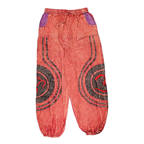 ThreadHeads Acid Wash Om Pants in Assorted Colors, Unisex Cotton Comfort
