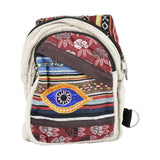 Threadheads Evil Eye Patchwork Sling Bag | 9.5" x 8"