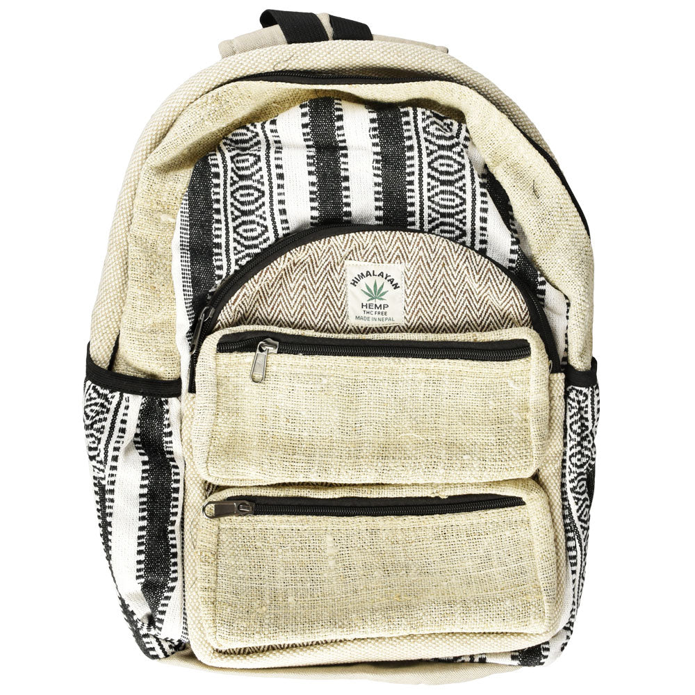 Black discount hemp backpack