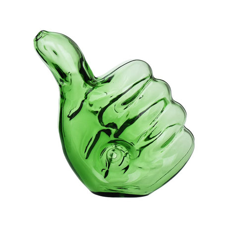 Thumbs Up Glass Hand Pipe | 4" | Assorted Colors | 3ct Bundle