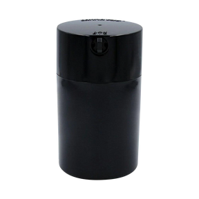 TightVac Cannavac LOK Airtight Storage Container, Black, Front View, Portable Design