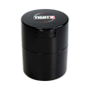Tightvac Solid Black Airtight Storage Container, 3.75" Compact Design, Front View
