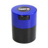 Tightvac Solid Airtight Storage Container in Dark Blue, Front View, Portable and Compact Design