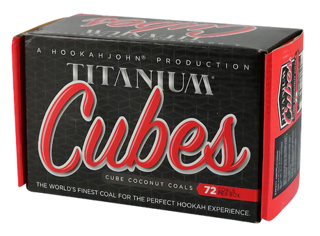 Titanium Cubes - Coconut Coals In Canada - Shisha World Canada - Foto 3