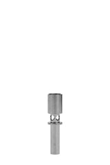 Thick Ass Glass Titanium Flux Nail for Dab Rigs, 14MM, Front View on Seamless White Background