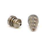 DankGeek Titanium Nail 6 in 1, compatible with 10mm/14mm/18mm, male & female joints, front view