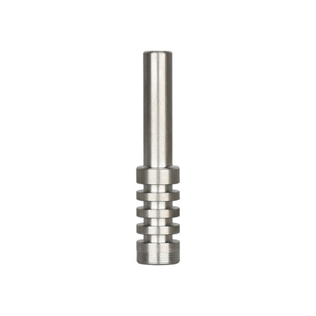Titanium Screw-On Dabber Tip for Dab Rigs, High Durability, Front View on White Background