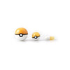 Toké Ball Terp Slurper Set in Yellow - Front View on White Background for Dab Rigs