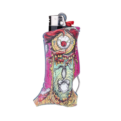 Toker Poker Lighter Sleeve with Sean Dietrich Art, 25 Pack - Front View on White Background