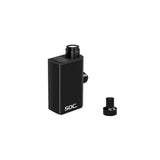 SOC Tokes Dual-Use Wax Vaporizer in Black with 14mm Male Adapter and 650mAh Battery