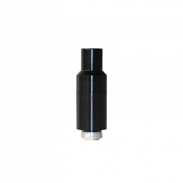 SOC Tokes Replacement Atomizer in Black, Compact Ceramic Design for Concentrates, Front View