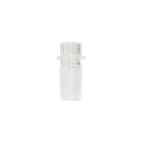 SOC Tokes Vaporizer Glass Adapter, 14mm Male to Male, Portable, Borosilicate - Front View