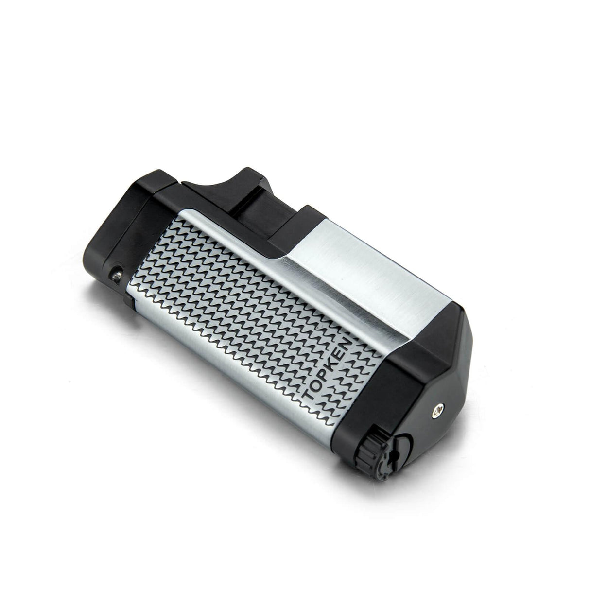 Triple Jet Silver Torch Lighter