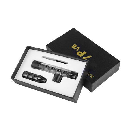 7Pipe Twisty Glass Blunt by PILOT DIARY in box, easy to load & clean, perfect for on-the-go