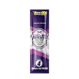 Twisted Hemp Grape Burst Flavored Blunt Wraps Front View on White Background