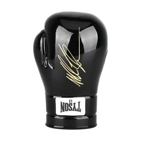 Tyson 2.0 x Empire Glassworks Black Boxing Glove Hand Pipe Front View