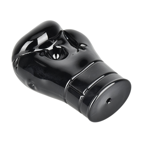 Empire Glassworks Tyson 2.0 Boxing Glove Hand Pipe in Borosilicate Glass - Angled View