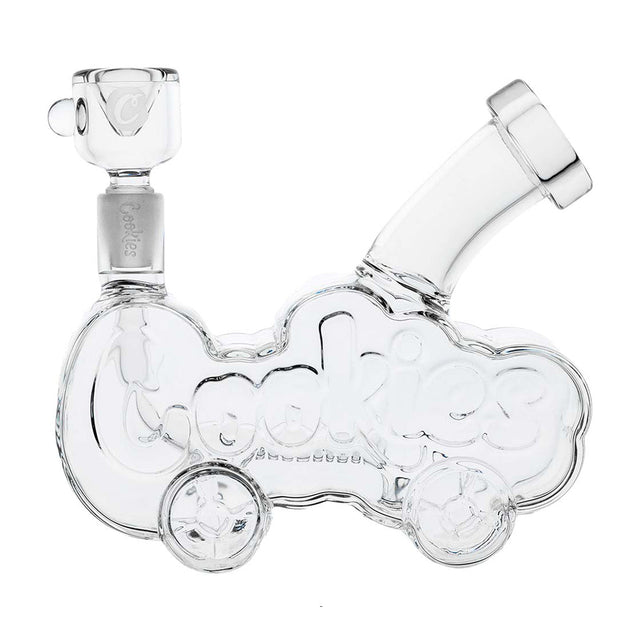 Cookies Cloud Roller Bubbler with 14mm Female Joint and Borosilicate Bowl - Front View